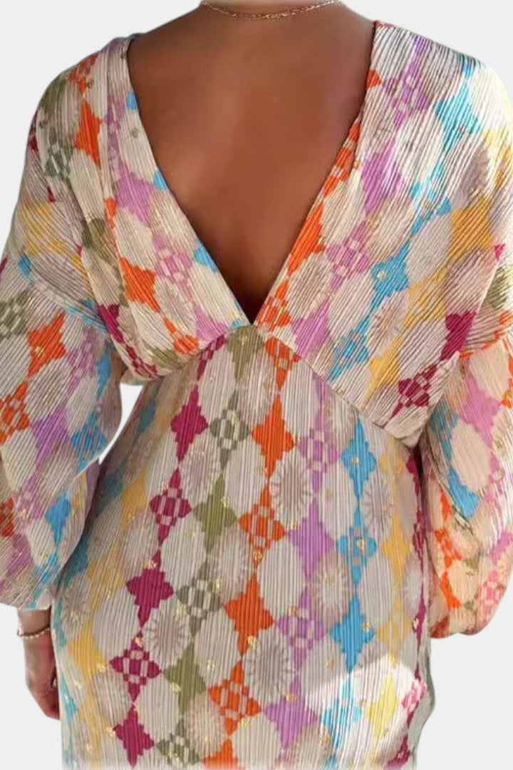 Shanice Vestido Maxi Suelto de Rayas