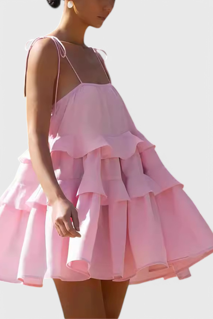 Vianey Vestido Mini Sin Espalda