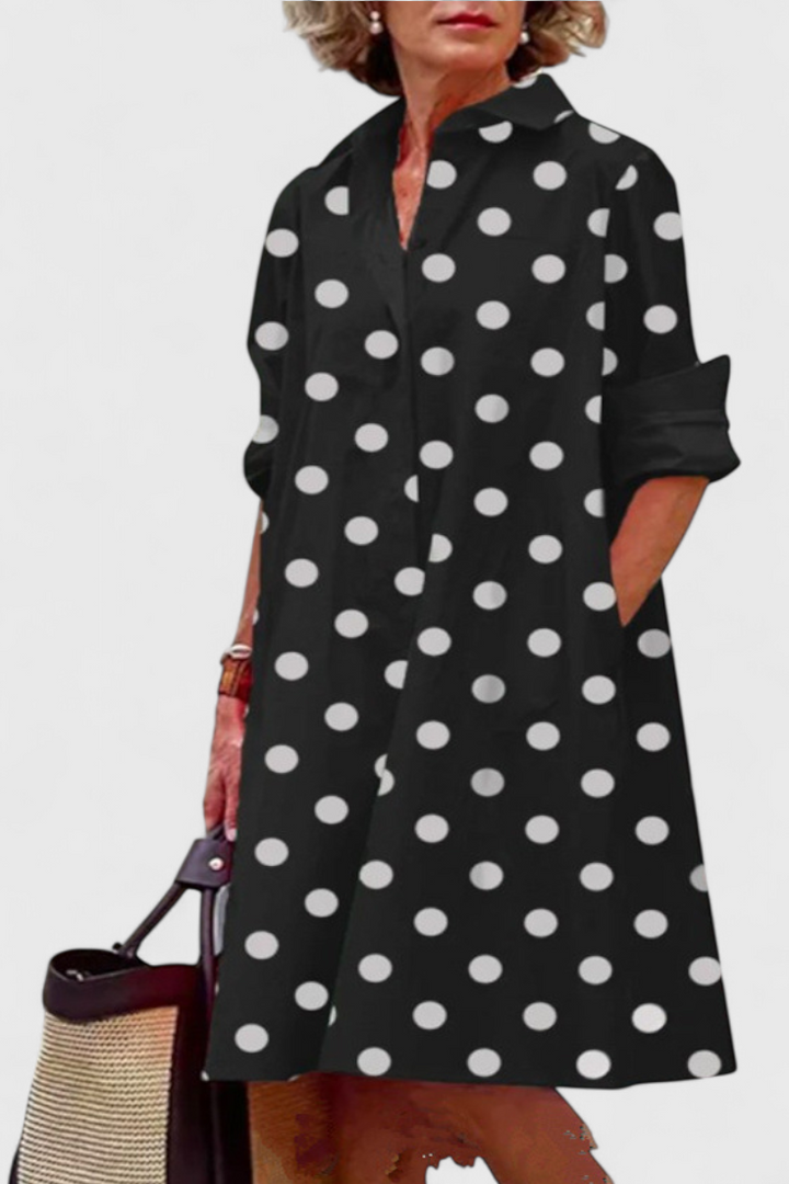 Larissa Vestido Premium con Puntos