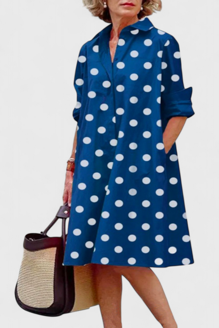 Larissa Vestido Premium con Puntos