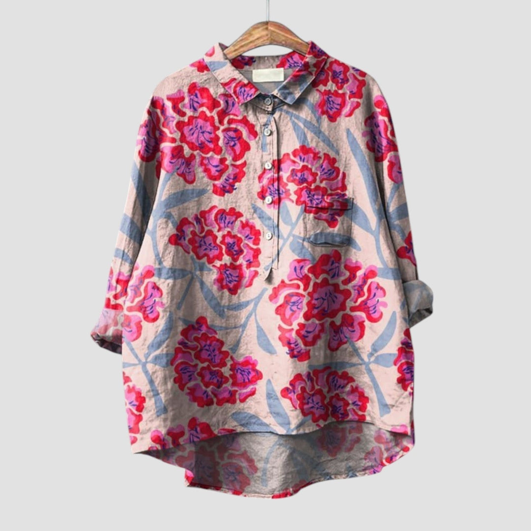 PALMIRA | Camisa oversize con diseño canino