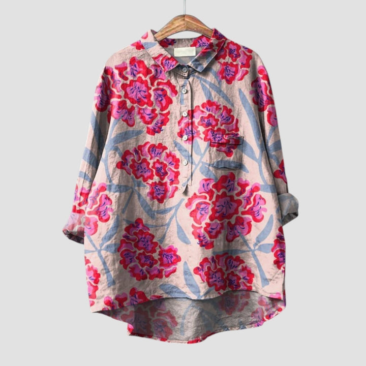 PALMIRA | Camisa oversize con diseño canino