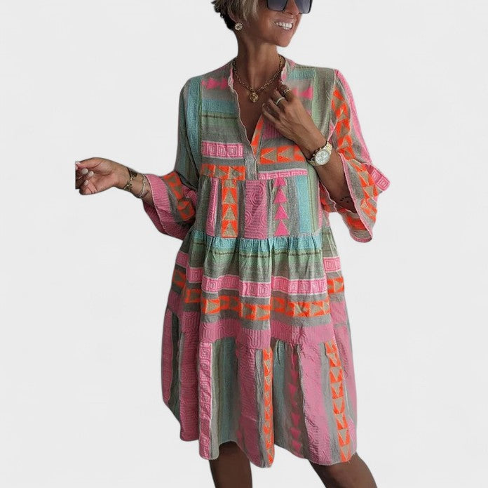 Marta | Vestido boho con volantes