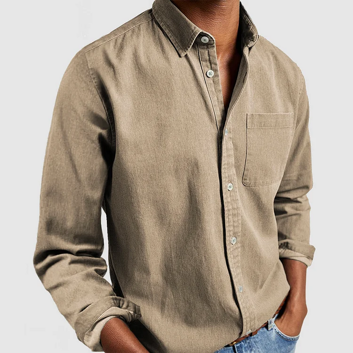 Alvin | Camisa de ocio premium con mangas largas