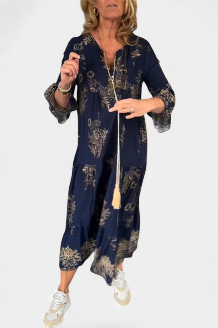 Yaiza Vestido Flowy Vintage