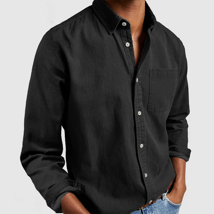 Alvin | Camisa de ocio premium con mangas largas