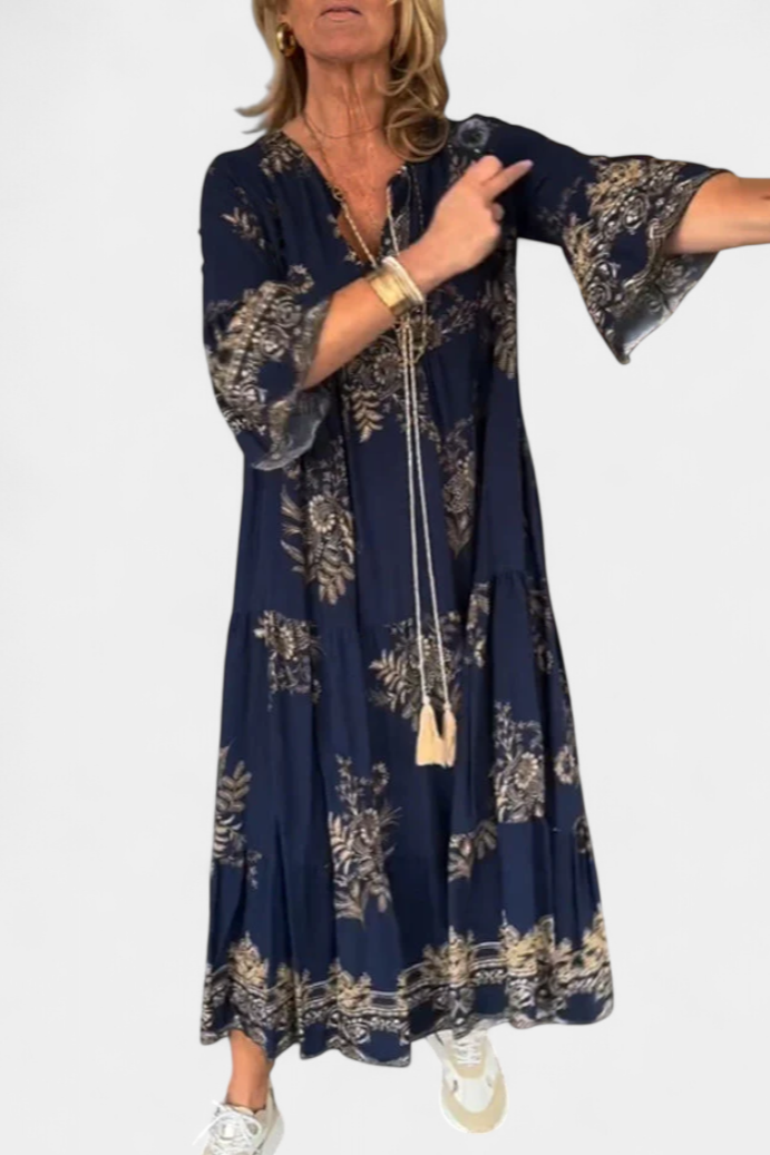 Yaiza Vestido Flowy Vintage