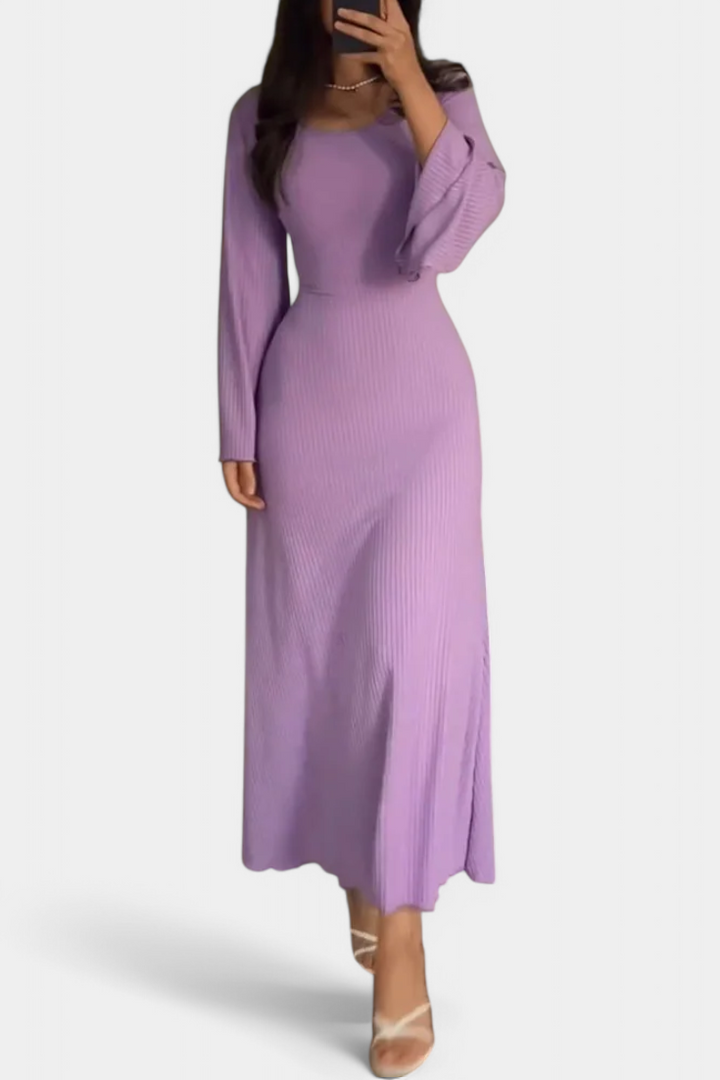 Livia Vestido de Punto con Cintura