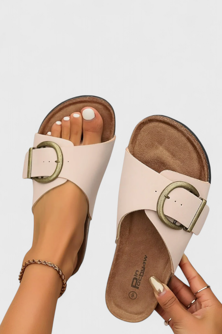 Delphine Sandalias Elegantes de Confort