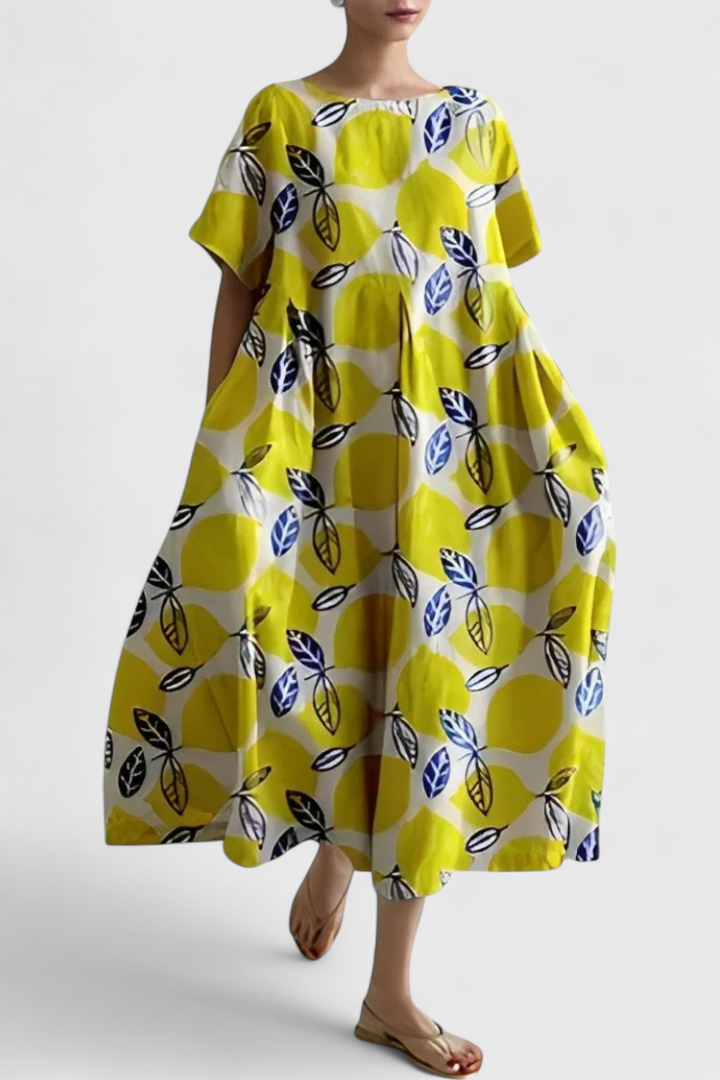 Valeria Vestido Boho Diario Oversized