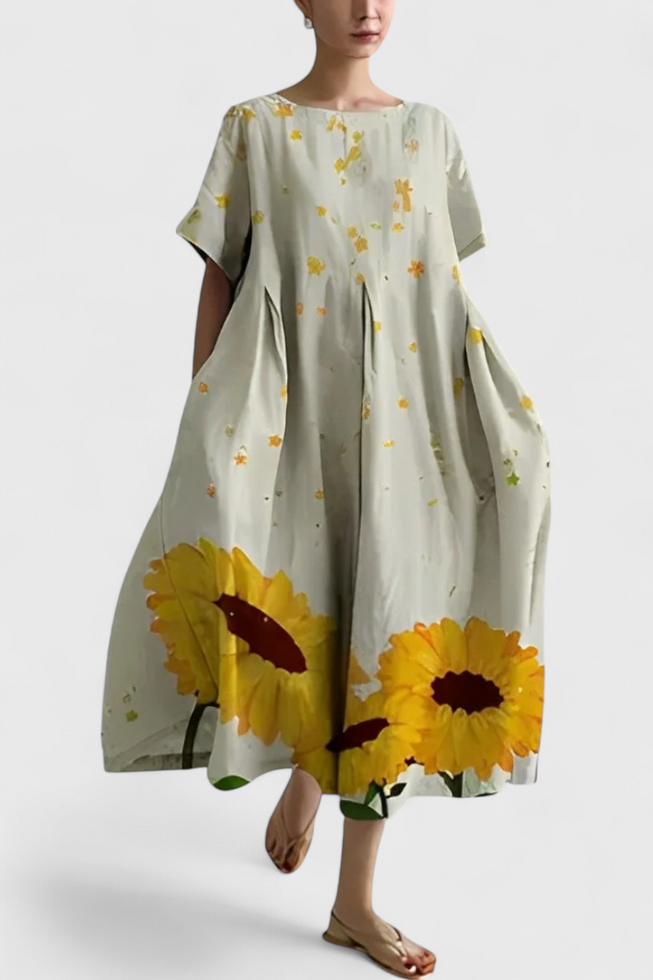 Valeria Vestido Boho Diario Oversized