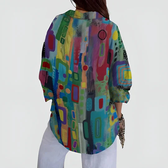Maja | Blusa con diseño colorido