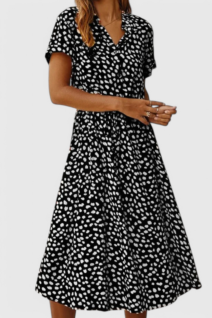 Aura Vestido Midi Flowy