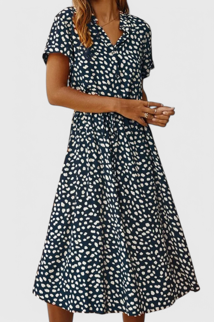 Aura Vestido Midi Flowy