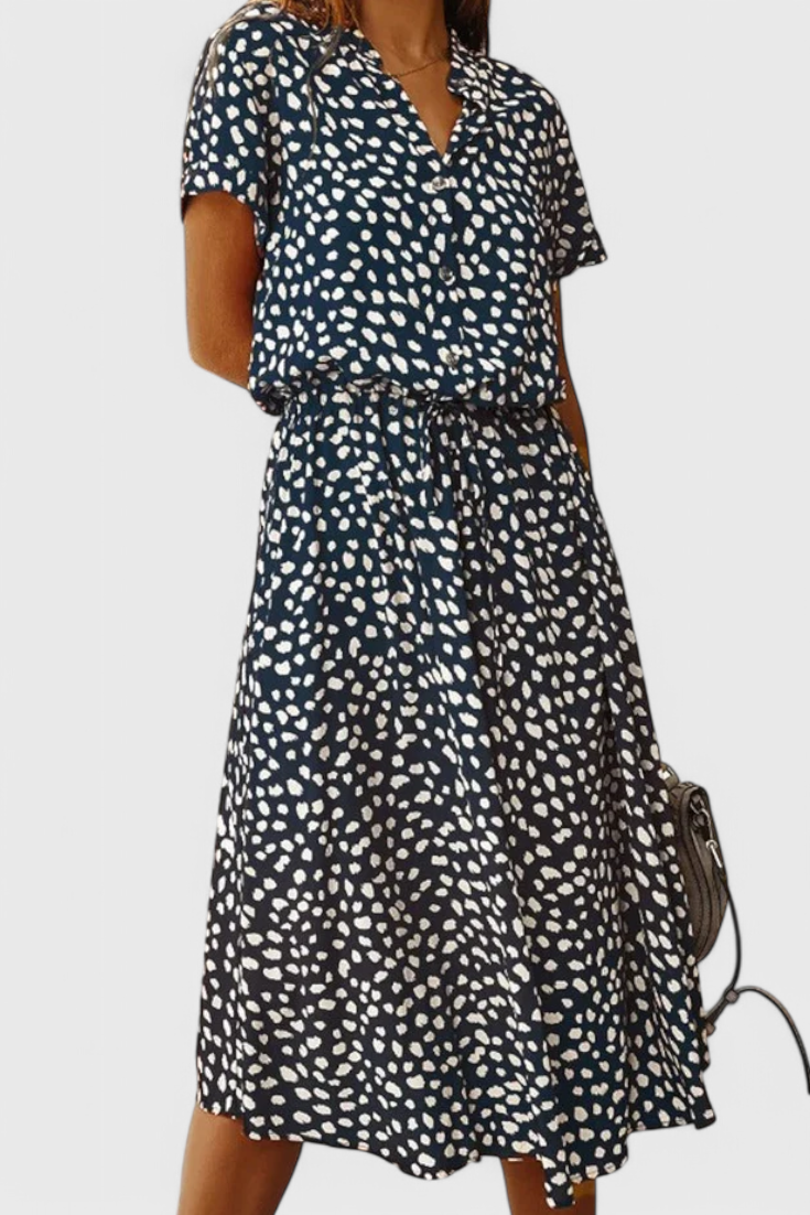 Aura Vestido Midi Flowy