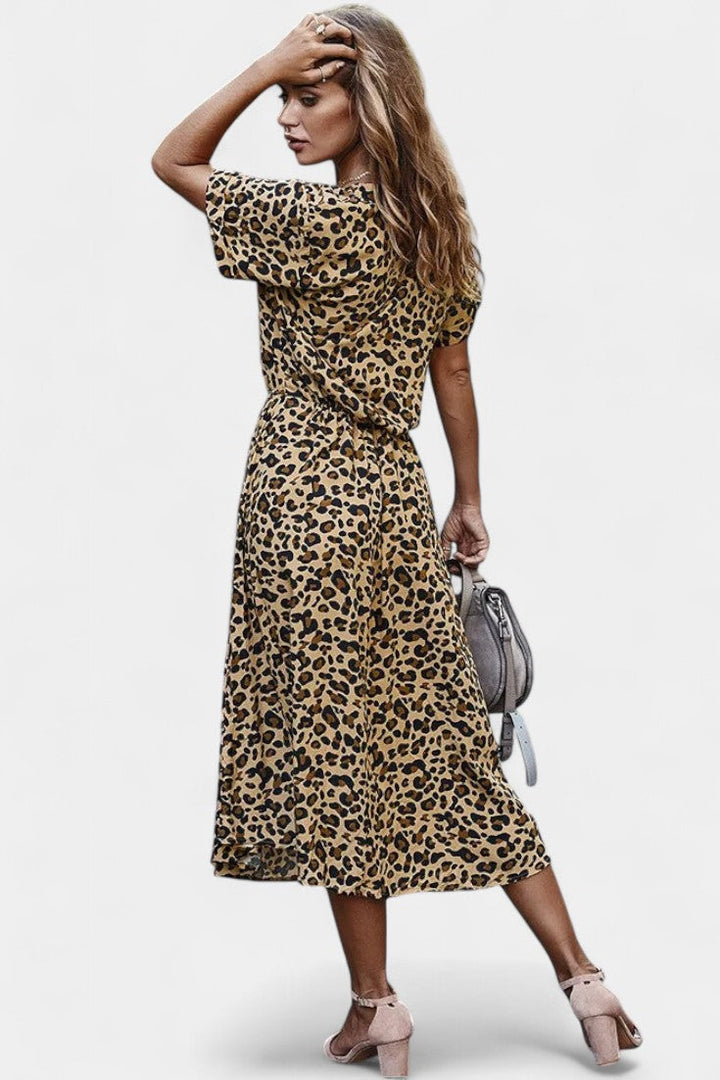 Rovena Vestido Midi de Lunares