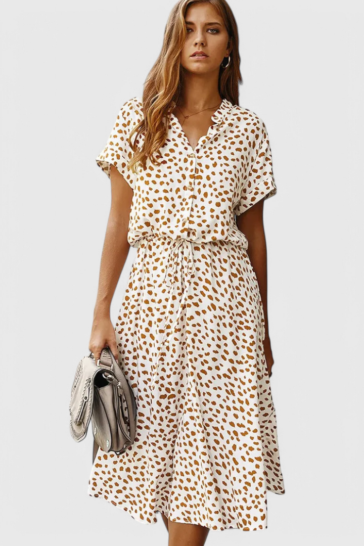 Aura Vestido Midi Flowy