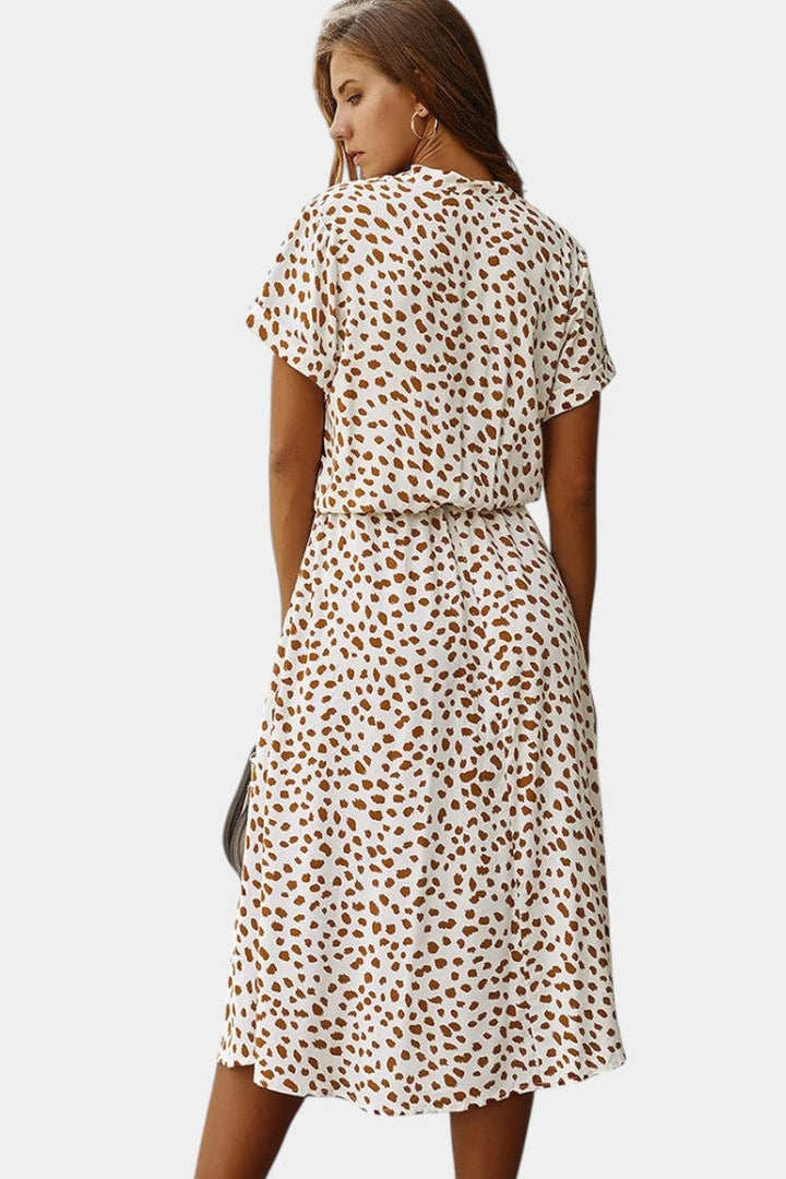 Rovena Vestido Midi de Lunares