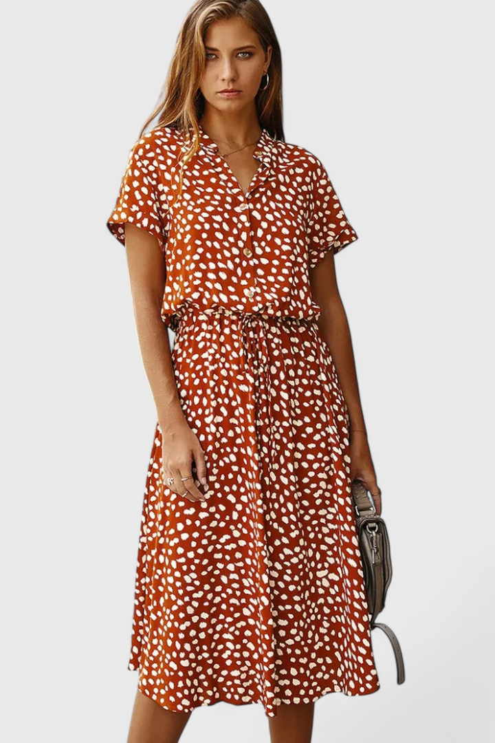 Aura Vestido Midi Flowy