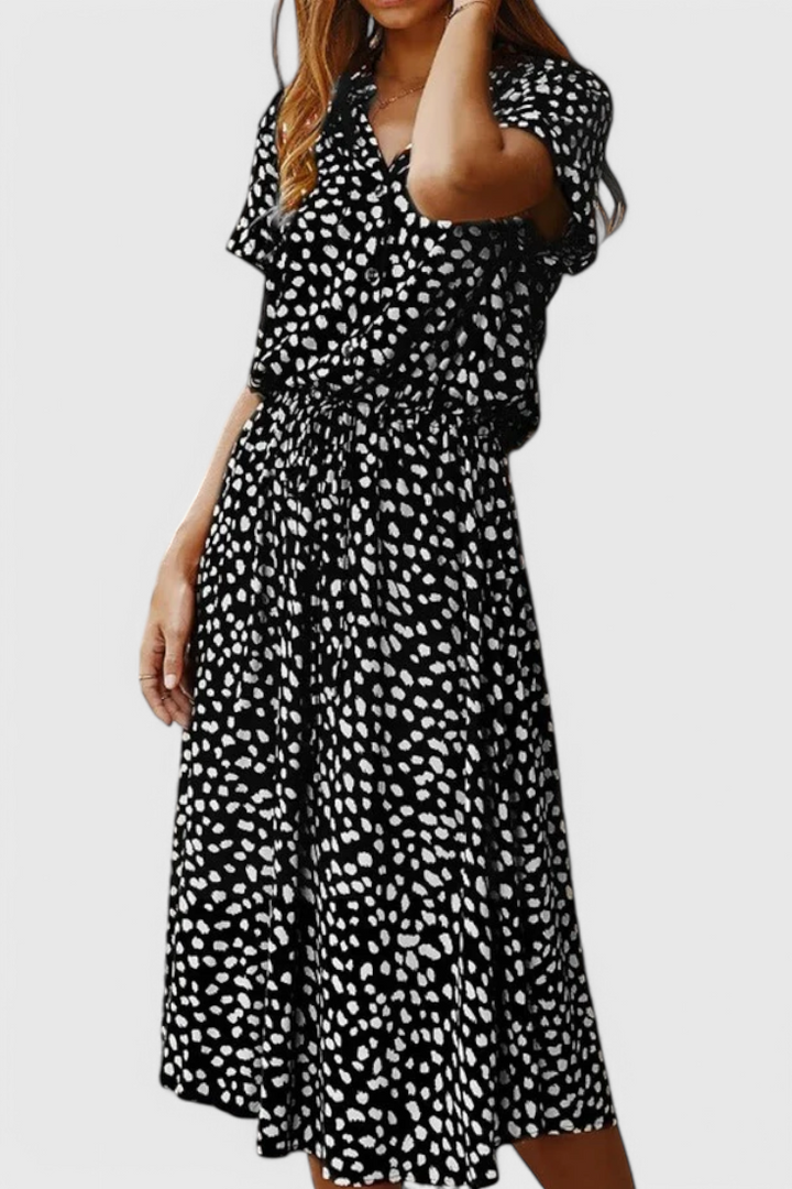 Aura Vestido Midi Flowy