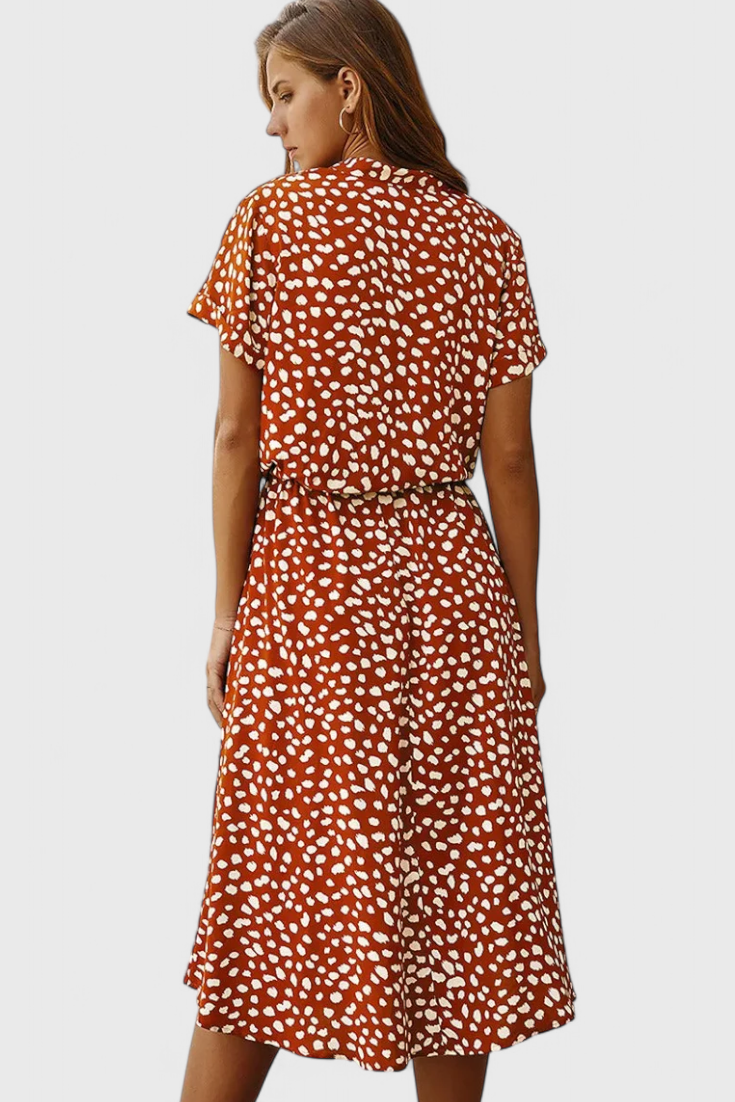 Aura Vestido Midi Flowy