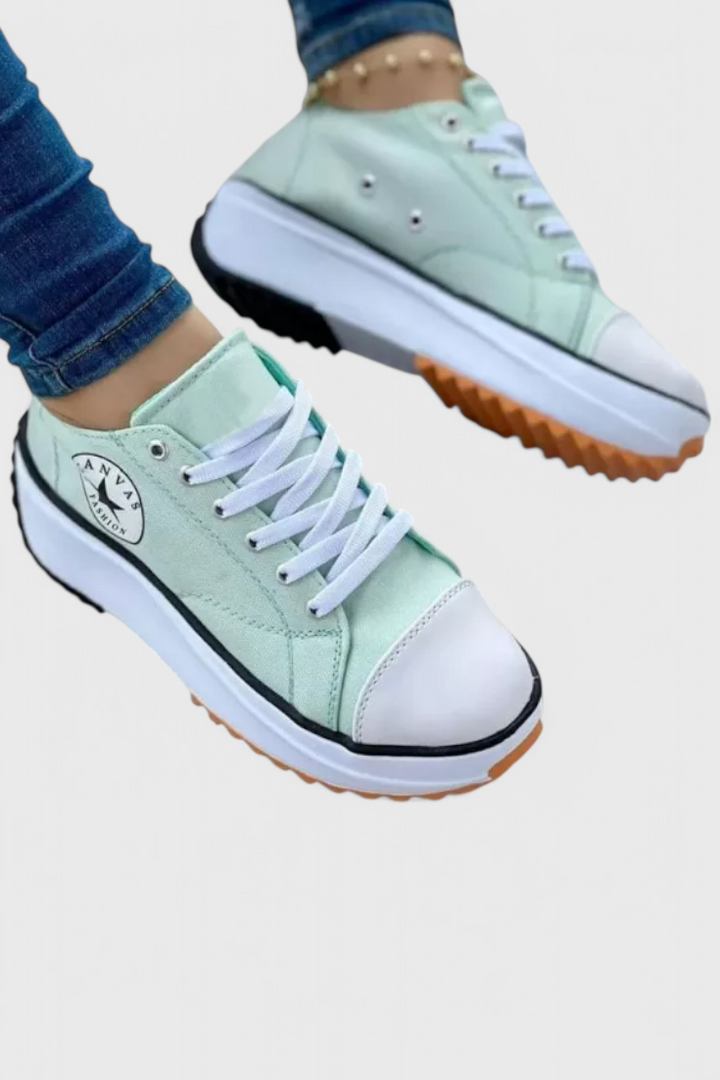 Taya Zapatillas de Lona Chunky