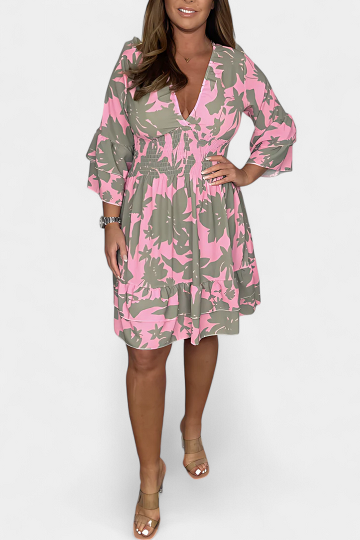 Mollie Vestido Estampado de Verano