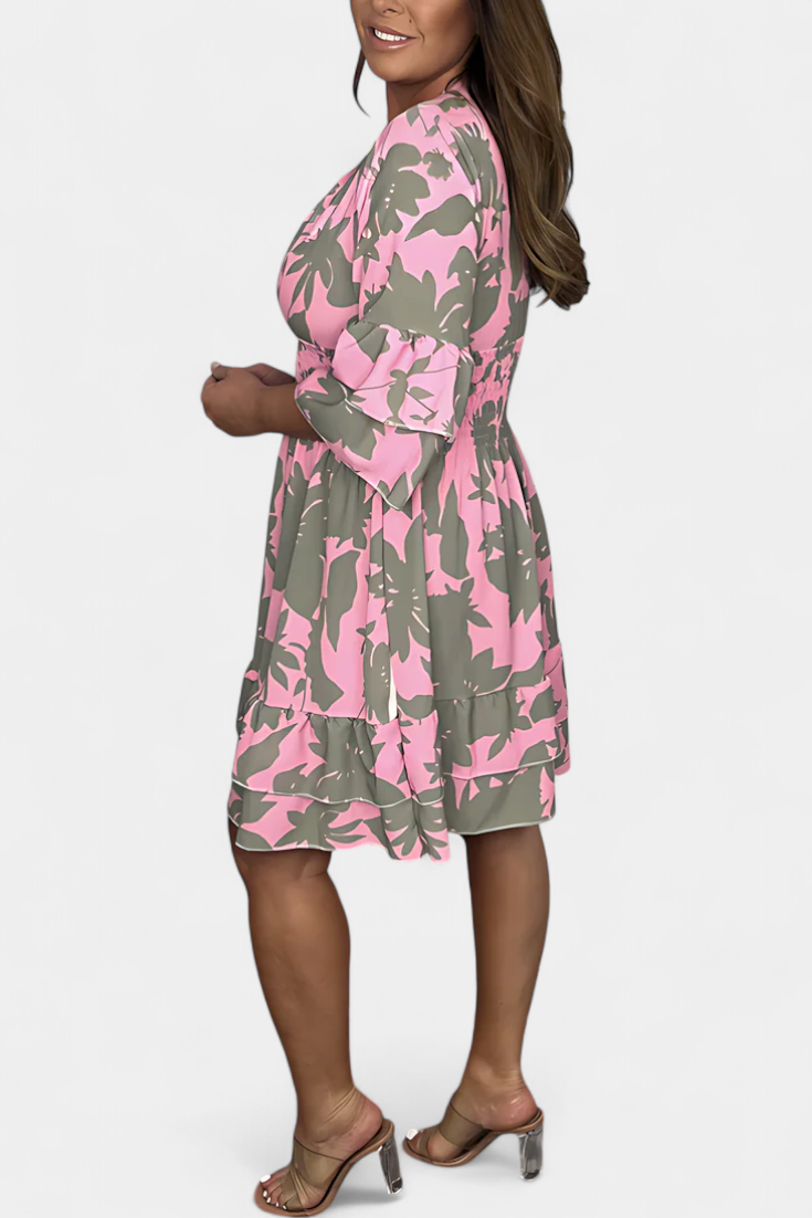 Mollie Vestido Estampado de Verano