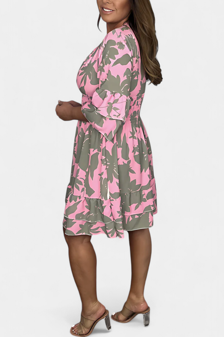 Mollie Vestido Estampado de Verano