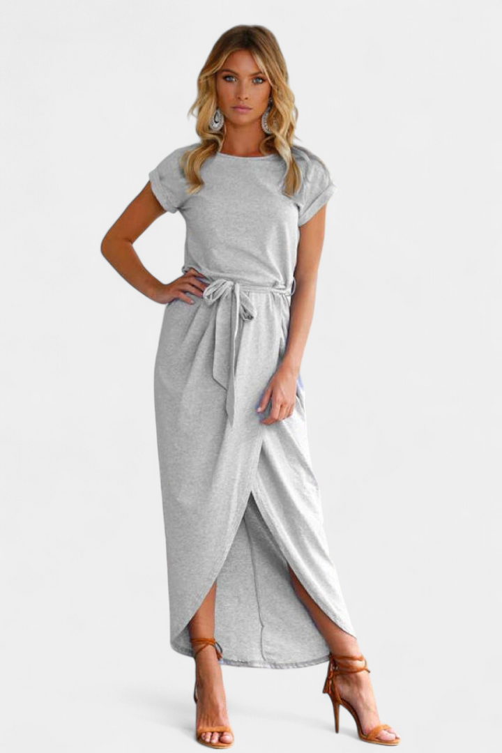 Clarissa Vestido Midi Envolvente