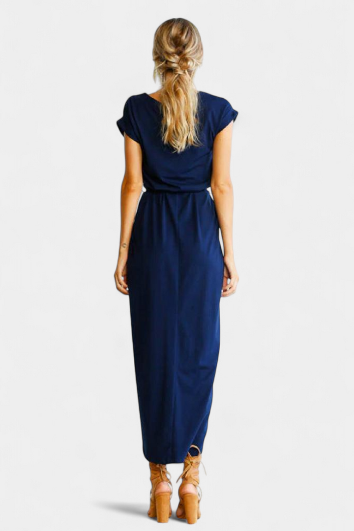 Clarissa Vestido Midi Envolvente