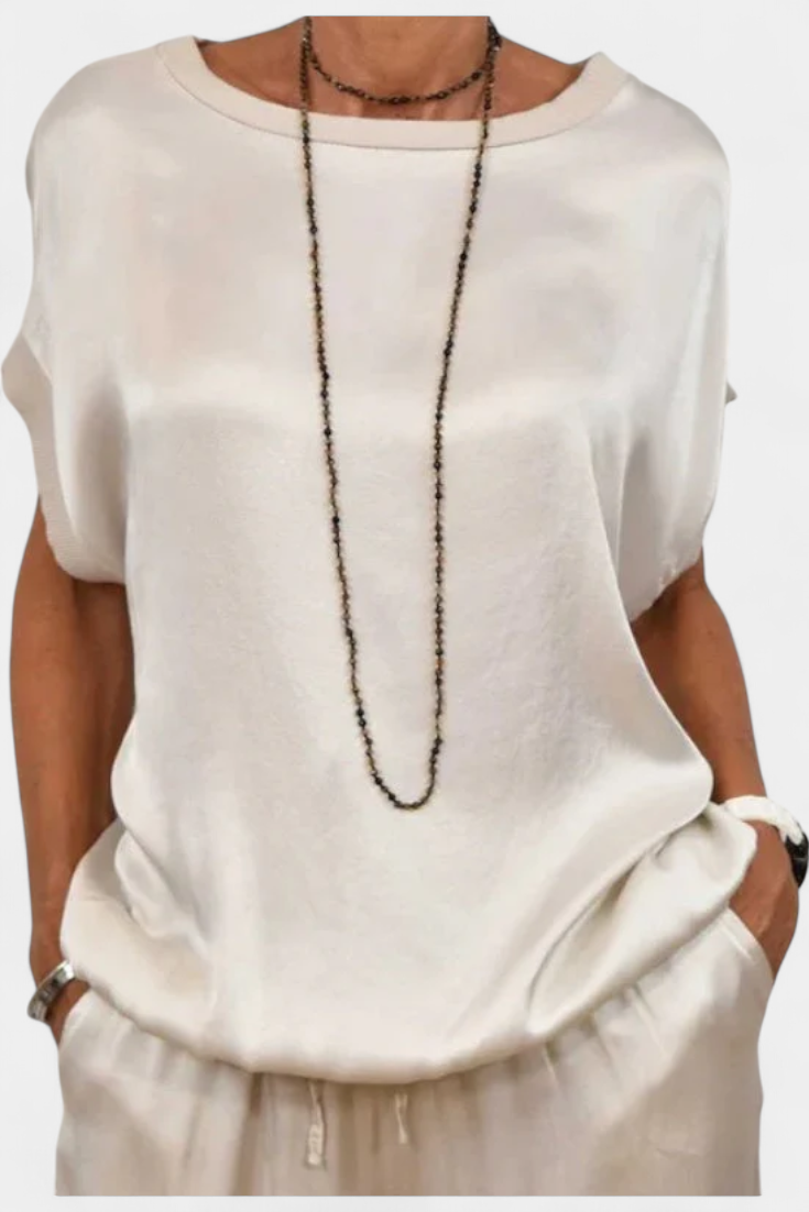 Blasa Conjunto de Primavera de Dos Piezas con Estilo Sofisticado