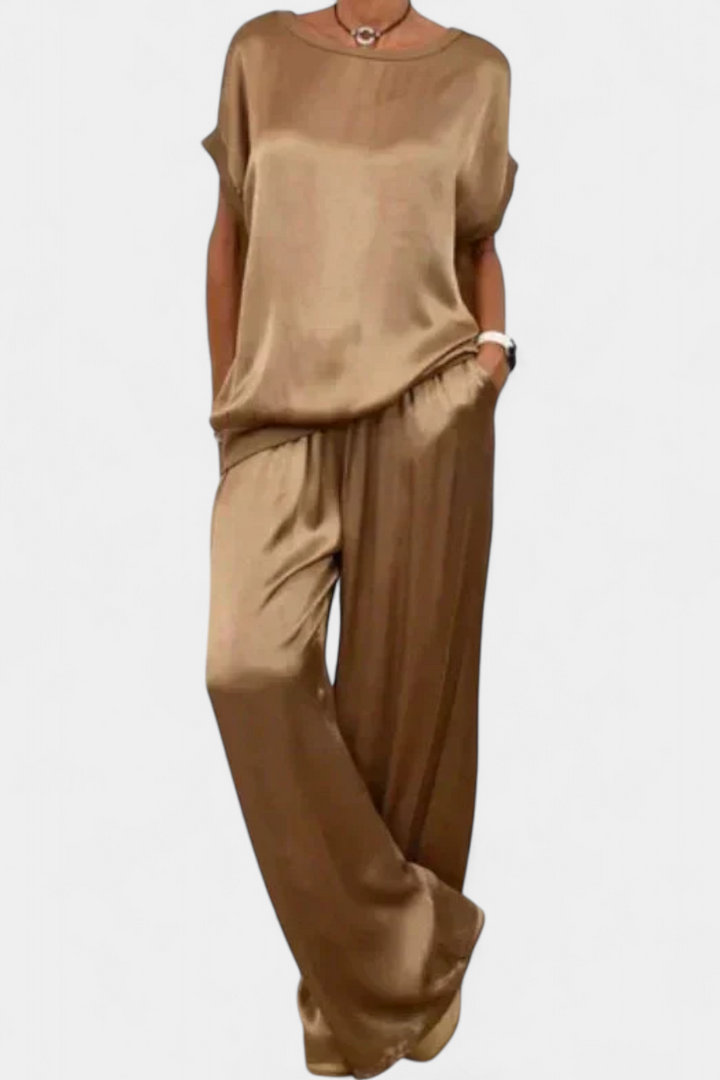 Blasa Conjunto de Primavera de Dos Piezas con Estilo Sofisticado