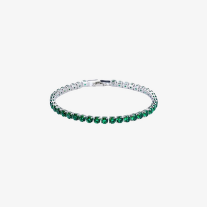 Tennis Bracelet - Green