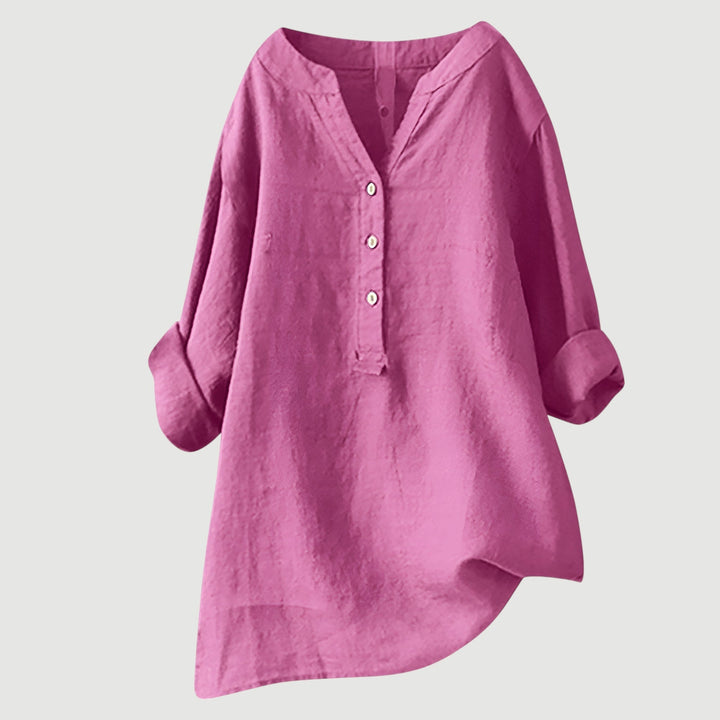 Valeria | Camisa vaporosa y cómoda con botones
