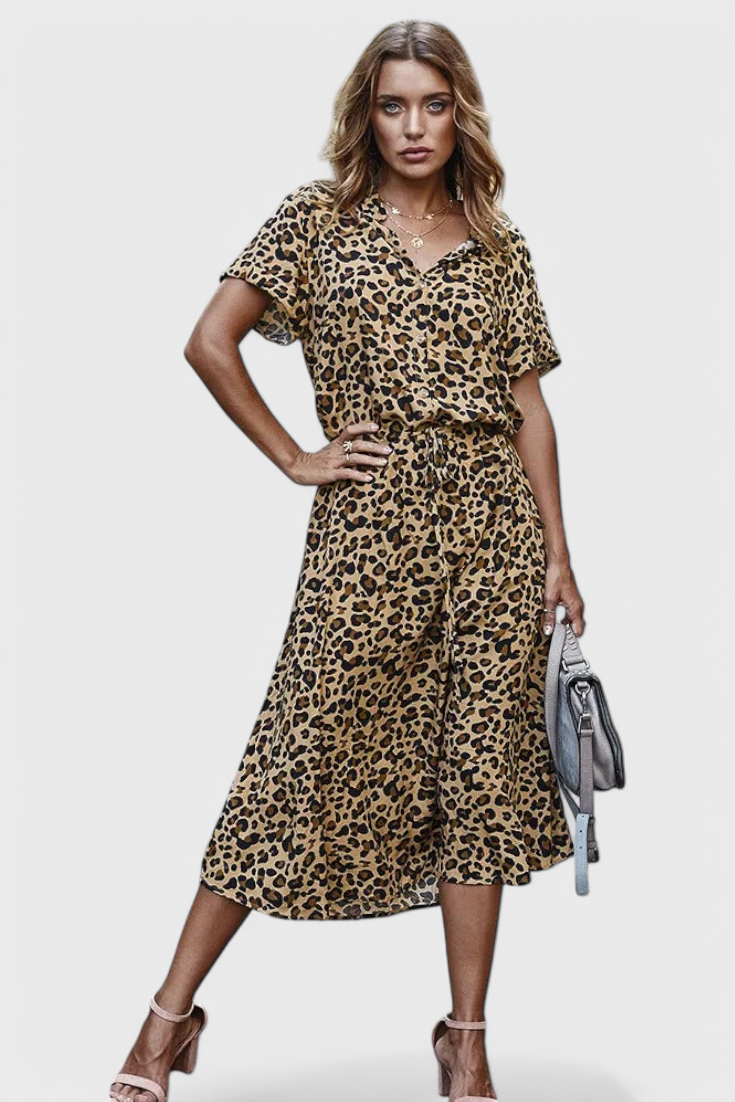 Aura Vestido Midi Flowy