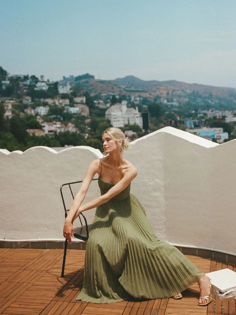 TAYLOR | VESTIDO VERDE