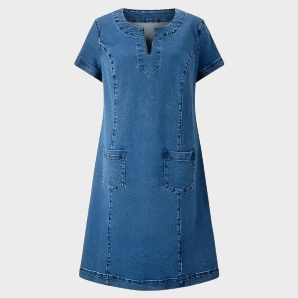 PILAR | VESTIDO INFORMAL ESTILO VAQUERO